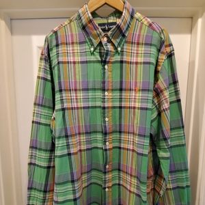 Polo button down shirt